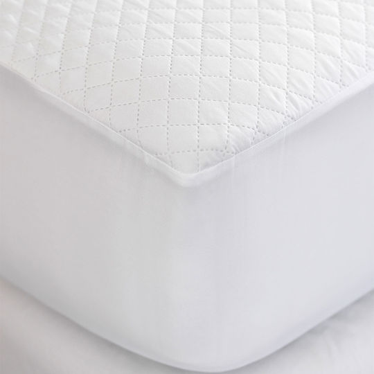 Palamaiki Protective Cover Single with Skirt Comfort White White 90x200+35cm