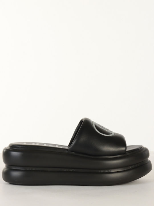 Liu Jo Women's Flat Sandals Flatforms Black