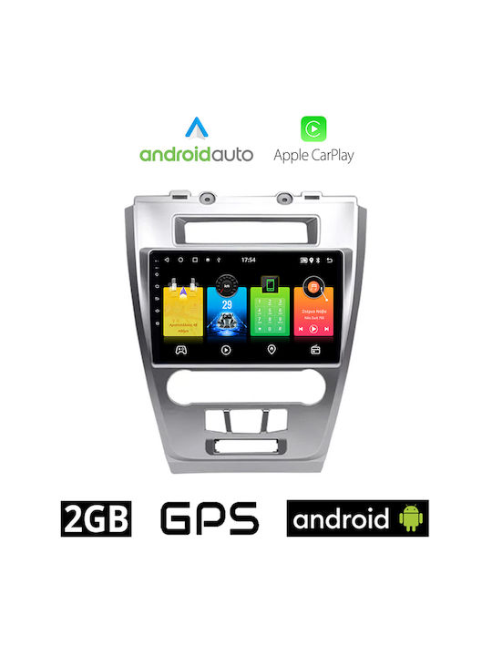Sistem Audio Auto pentru Ford Fuziune 2012-2017 (Bluetooth/USB/WiFi/GPS/Apple-Carplay/Android-Auto) cu Ecran Tactil 10"