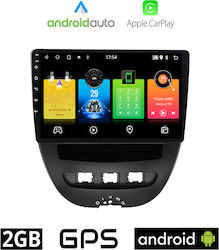 Sistem Audio Auto pentru Toyota Aygo 2005-2014 (Bluetooth/USB/WiFi/GPS/Apple-Carplay/Android-Auto) cu Ecran Tactil 10"