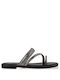 Envie Shoes Synthetic Leather Women's Sandals with Strass Black