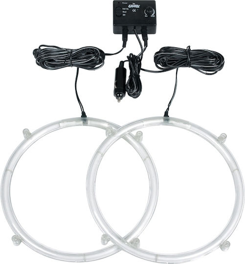 Lampa Car Headlight Angel Eye Ring 12V Blue Color
