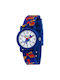 Kikou Kids Analog Watch with Rubber/Plastic Strap Blue