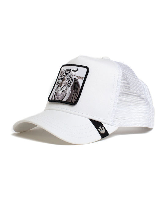 Goorin Bros The White Tiger Men's Trucker Cap White