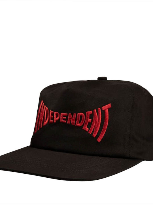 Independent Men's Snapback Cap Black