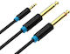 Vention Cable 2 x 6.3mm male - 3.5mm male 3m (BACBI)