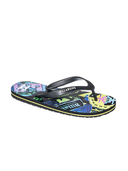 Billabong Tides Flip Flops bărbați Negri