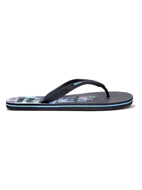 Reef Ανδρικά Flip Flops Μαύρα