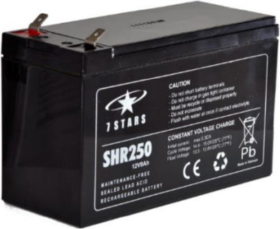 Graphite 7 Stars SHR250 Батерия UPS с Капацитет 9Ах и Напрежение 12V 1бр