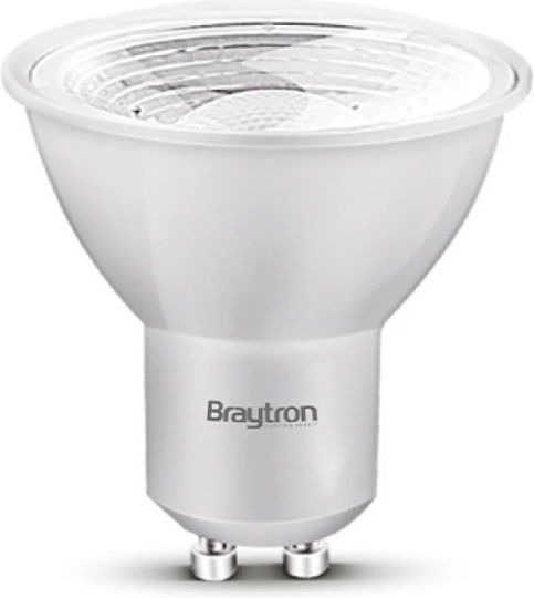 Braytron LED Bulb 5W for Socket GU10 and Shape MR16 Warm White 380lm