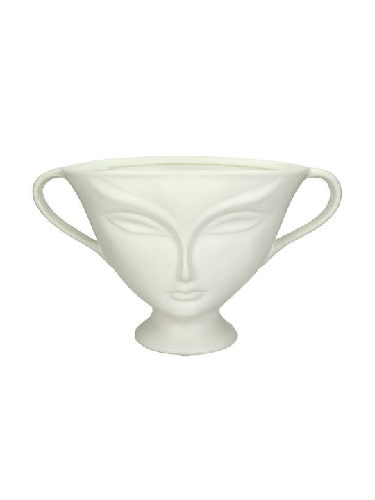 ArteLibre Pot White 34.8x34.8x20.5cm