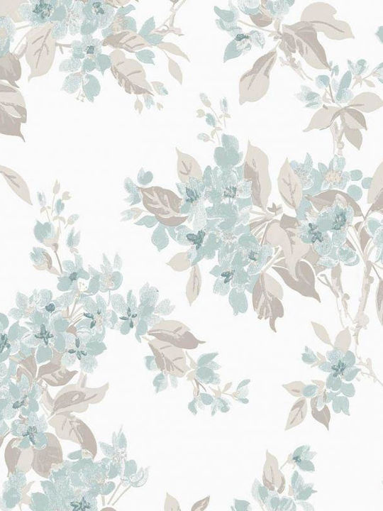 Tapet De Perete Apple Blossom Duck Egg 1000x53cm