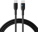 Joyroom S-CC100A13 USB 2.0 Cable USB-C male - USB-C male 100W Black 2m