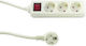 REV Power Strip 3 Positions with Cable 5m