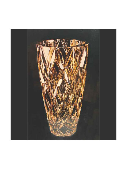 Homestyle Διακοσμητικό Βάζο Glas Braun 23cm 1Stück