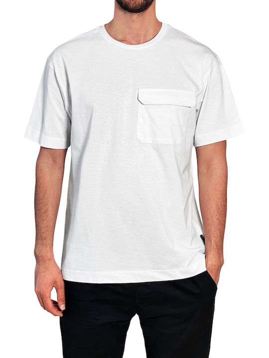 3Guys Edwin Herren T-Shirt Kurzarm Weiß