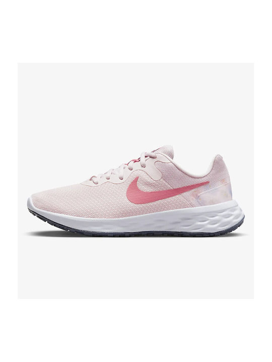 Nike Revolution DV7893-600 Sport Shoes Running Pearl Pink