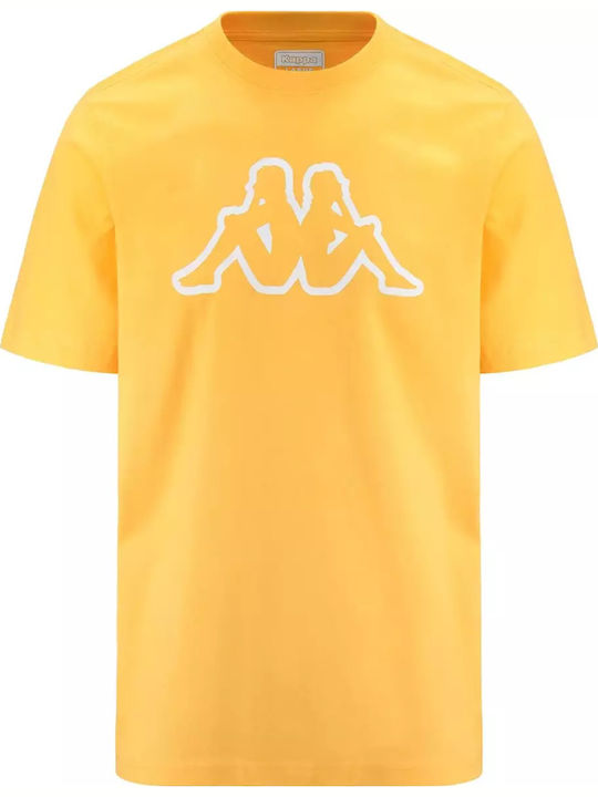 Kappa T-shirt Κίτρινο