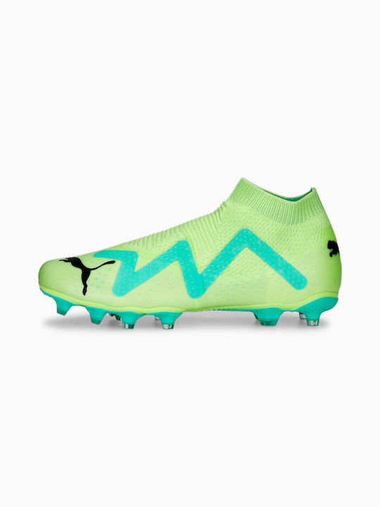 Puma Future Match LL FG/AG Ψηλά Ποδοσφαιρικά Παπούτσια με Τάπες Πράσινα