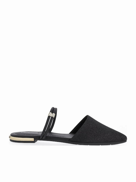 274079 Fără toc Piele Mule în Culoare Negru