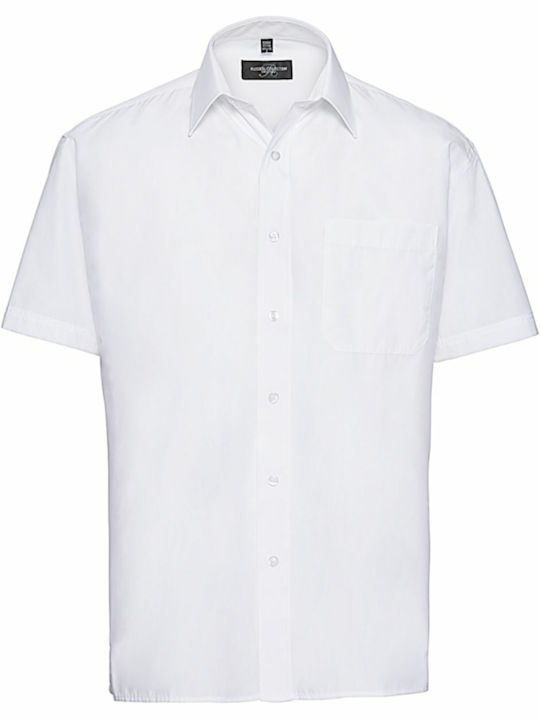 Russell Athletic Men's Shirt Short Sleeve White