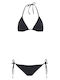 Emporio Armani Set Bikini Triunghi Negru