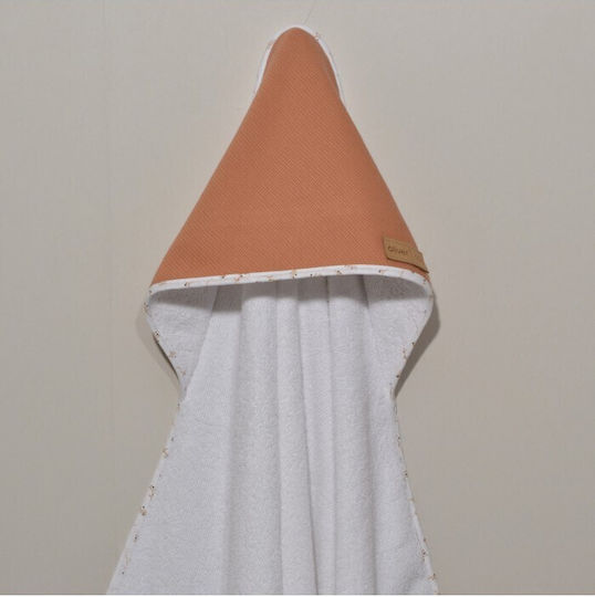 Baby Oliver Hooded Baby Bath Towel Ceramides