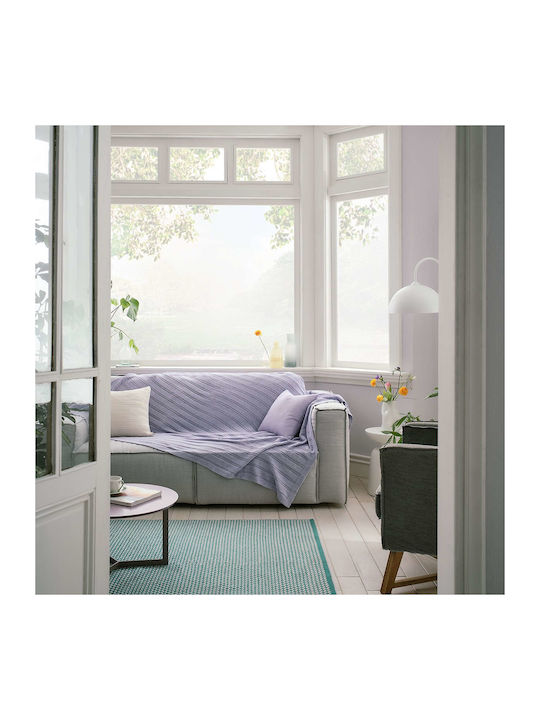 Gofis Home Cerelia 380 Ριχτάρι Πολυθρόνας Πλεκτό 135x170εκ. 19 Lilac 2007380190237