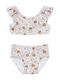 Little Dutch Vintage Little Flowers Costum de baie pentru copii Bikini Bej