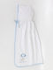 Borea Hooded Baby Bath Towel Sweet Dreams White-sky blue