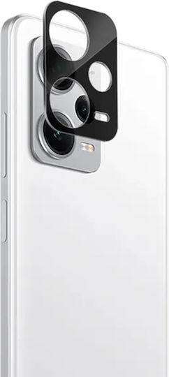Full Cover Kameraschutz Gehärtetes Glas Black für das Redmi Note 12 / Poco X5