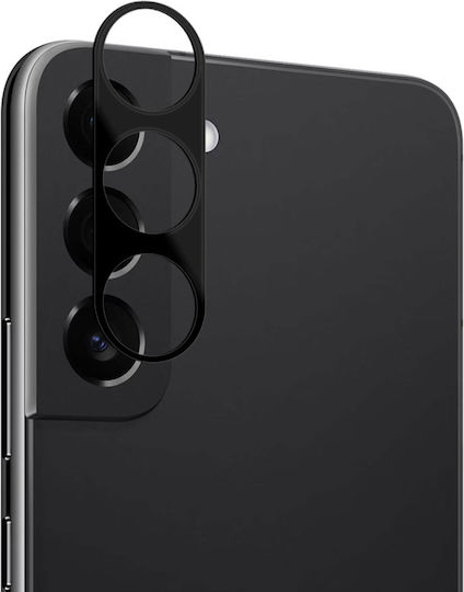 Rosso Протектор за камера Закалено стъкло Черно за Galaxy S23