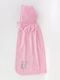 Nima Baby Hooded Towel Swing Pink 45x60cm