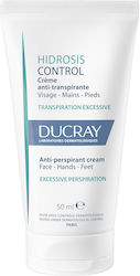 Ducray Hidrosis Control Face, Hands & Feet Αποσμητικό σε Κρέμα 50ml Ducray Hidrosis Control Face, Hands & Feet Αποσμητικό σε Κρέμα 50ml