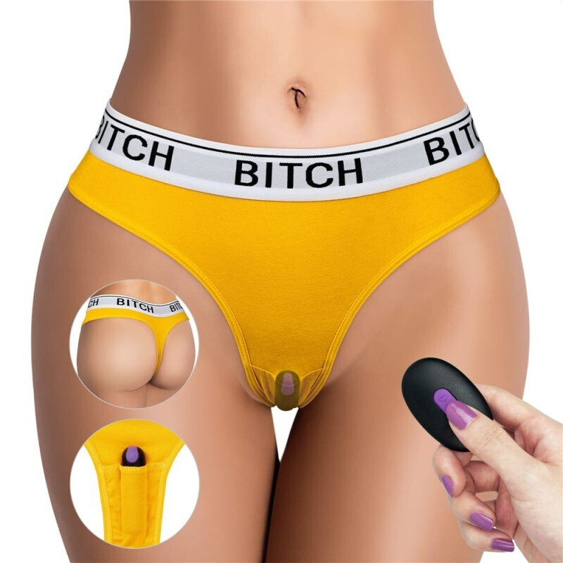 Lovetoy Ingen Bitch Vibrating Panties Vibrator Geschoss mit Fernbedienung  XL / 2XL 7.6cm Schwarz | Skroutz Germany
