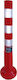 Bormann BPP2481 Plastic Traffic Columns Red H71cm
