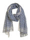Ble Resort Collection Women's Scarf Blue 5-43-843-0012
