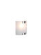 Trio Lighting Modern Lamp Wall with Socket E27 White 20x20cm