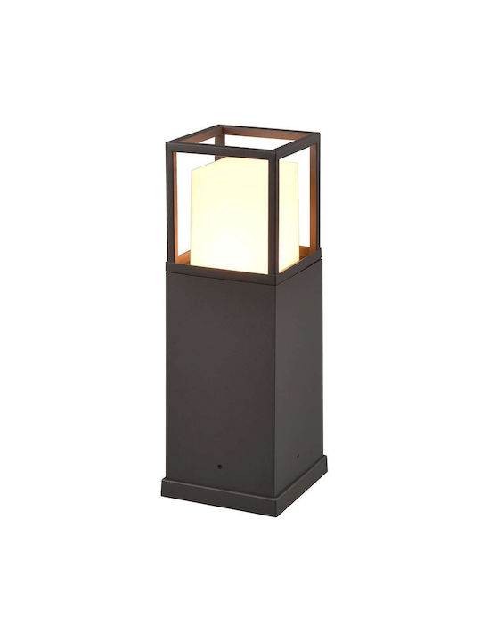 Trio Lighting Outdoor Floor Lamp Small Post IP54 for E27 Socket Black