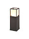 Trio Lighting Outdoor Floor Lamp Small Post IP54 for E27 Socket Black