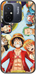 One Piece Xiaomi Redmi 12C Black TPU (Μαύρη Σιλικόνη)