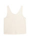 Outhorn Women's Summer Blouse Cotton Sleeveless Beige