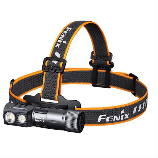 Fenix Επαναφορτιζόμενος Φακός Κεφαλής LED IP68 με Μέγιστη Φωτεινότητα 2700lm