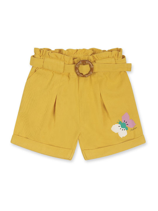 Kids' Shorts/Bermudas Fabric Yellow