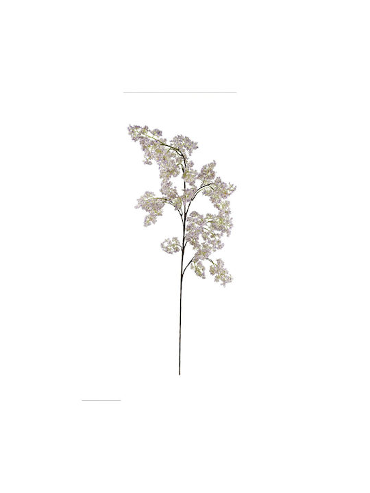 Supergreens Ramură Decorativă Artificială White 150cm 1buc