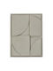 ArteLibre Wall Decor Beige Polyresin 29.5x3.5x39.5cm