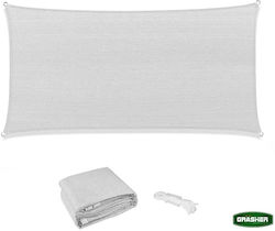 Grasher Ε220 Sonnensegel Gray 3x4m Grasher Ε220 Sonnensegel Gray 3x4m