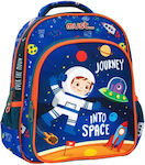 Must Journey Into Space Σχολική Τσάντα Πλάτης Νηπιαγωγείου Πολύχρωμη