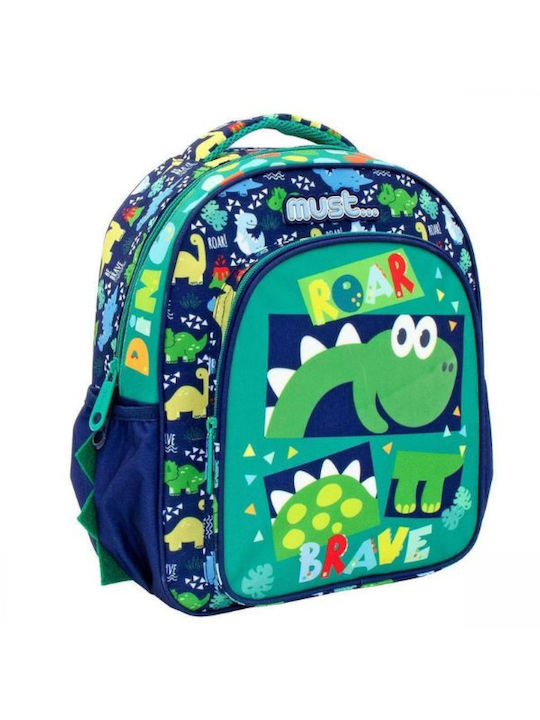 Must Roar School Bag Backpack Kindergarten Multicolored