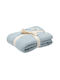 Bibs Musselin-Kuscheldecke Blau 120x120cm.